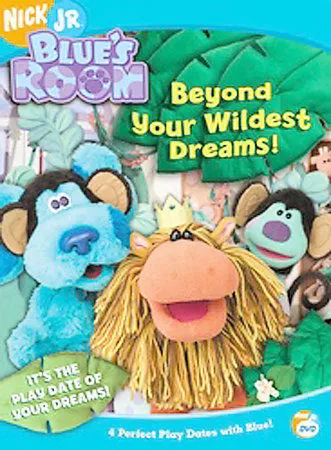 Blue's Clues - Blue's Room - Beyond Your Wildest Dreams, Good DVD, Steve Burns,