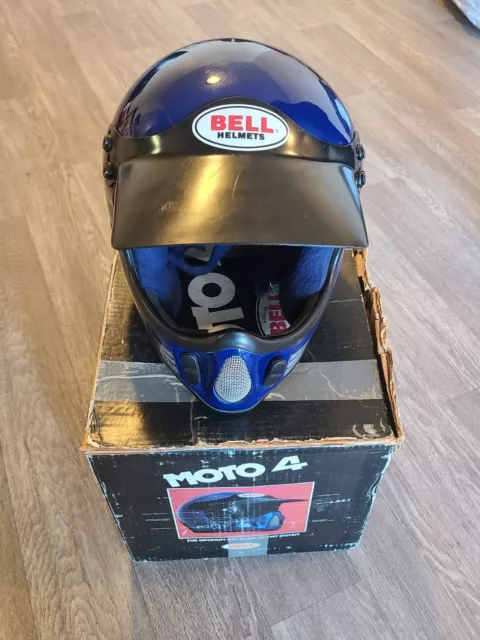 Vintage Bell Moto 4 Helmet FOR SALE! - PicClick