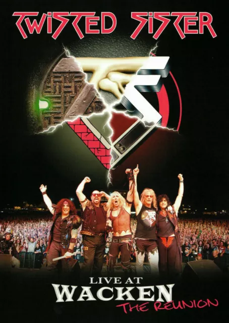 Twisted Sister Live At Wacken DVD (Eagle Vision) Neuf et Emballé