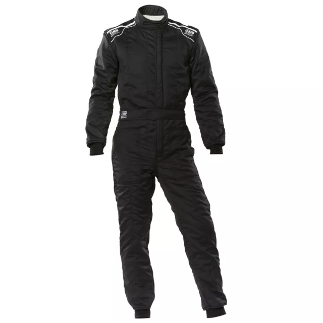 OMP SPORT Race Suit Rally NOMEX FIA 8856-2018 Black 2 Layers Size 46-64
