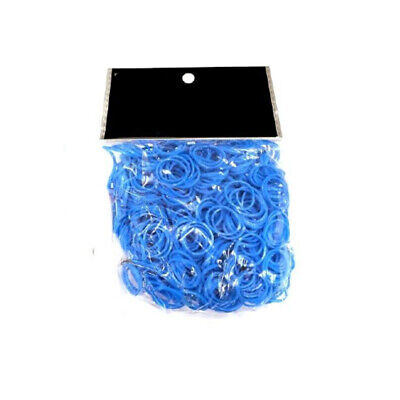 Bandas de telar bandas de goma banda de telar clips en S lotes color azul claro