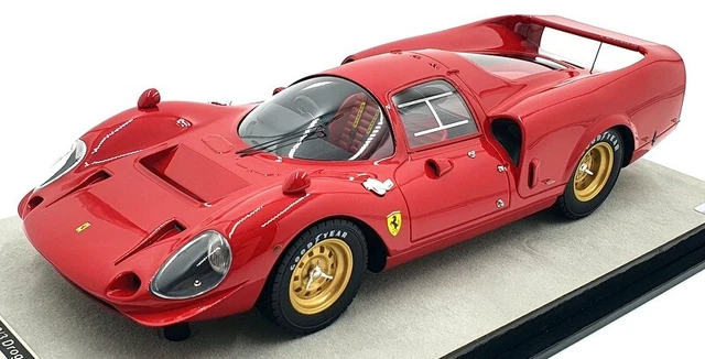 Miniature Tecnomodel Ferrari Dino 246 SP 1962 - Rouge Press - 1/18 Résine