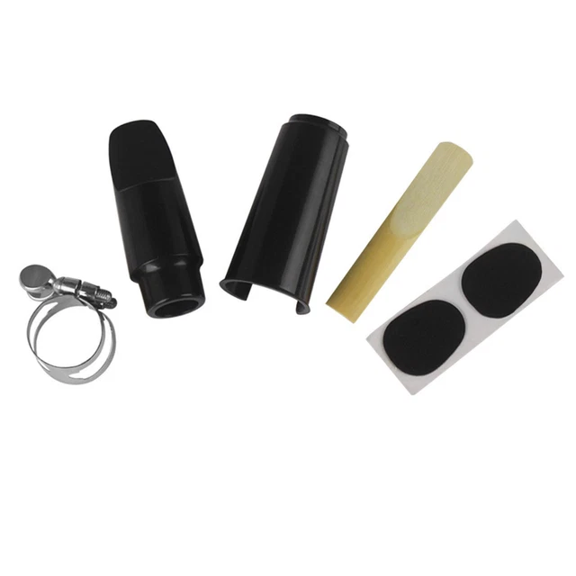 Durable Clarinet Cap Mouthpiece Reed Nickel Metal Ligature for Alto Saxophone