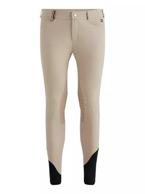 Tommy Equestrian Men's Classic Style Knee Grip Breeches Beige Th10106-009