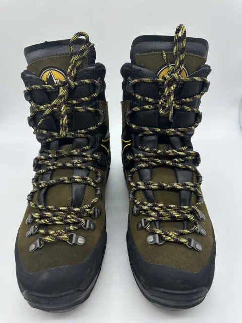 La Sportiva Boots Mens 42 US 9 Green Karakorum Mountaineering Hiking Women 10