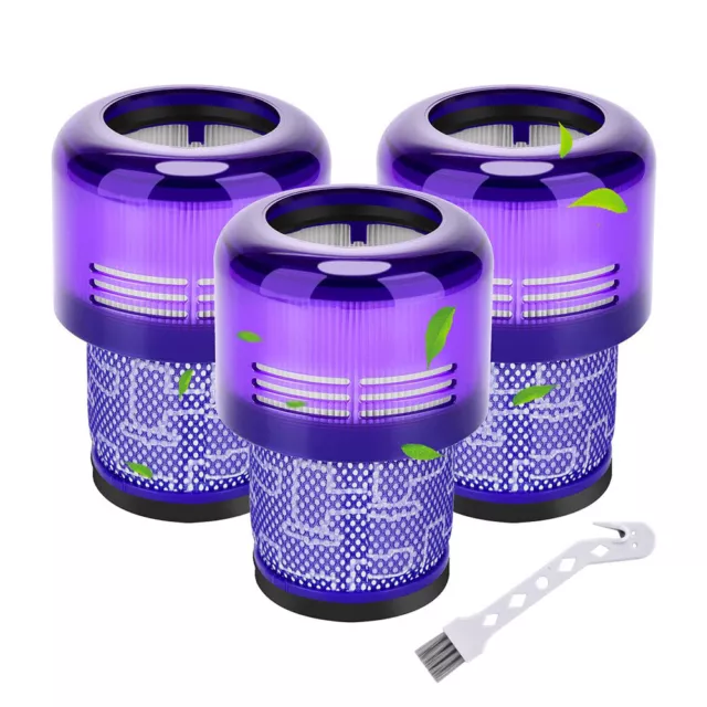 1-3 Filter geeignet für Dyson V15 Detect V11 SV14 Absolute Extra Pro Staubsauger