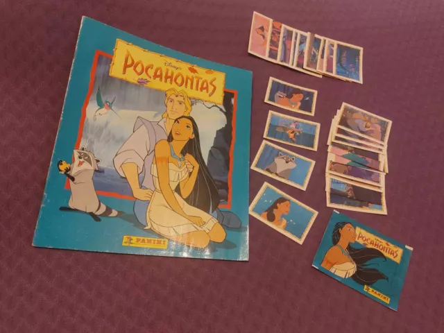 Pocahontas - Album Figurine Panini - Nuovo - Vuoto - 1998 - No Disney - Dvd - Cd