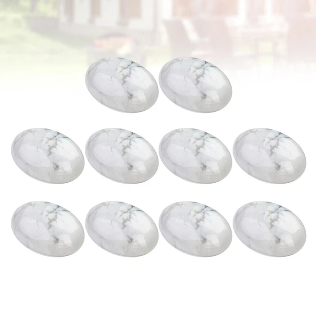 10 Pcs Flatback Cabochons Ohrring Anhänger Charme Taille Perlen Charme 2