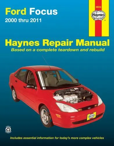 Ford Focus 2000 Thru 2011 Haynes Repair Manual by Haynes, Max
