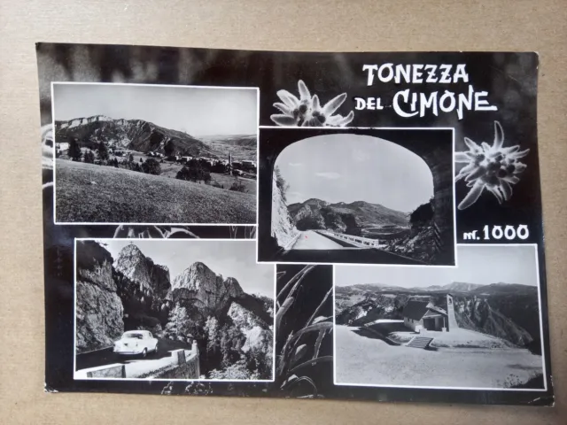 CARTOLINA TONEZZA DEL CIMONE (Vicenza) - 4 VEDUTE - 1963