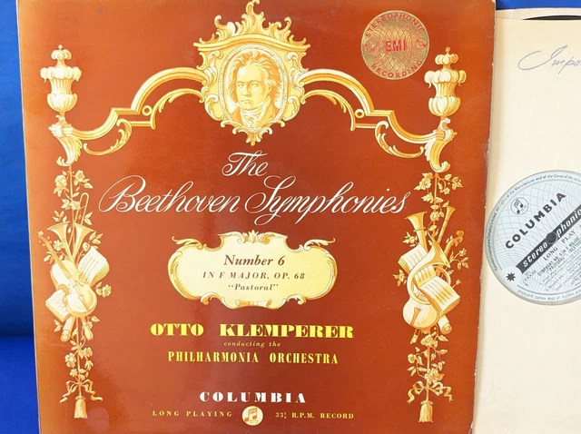 +Columbia Sax 2424 *Blue/Silver* Klemperer* Beethoven "Pastoral" Symphony No.6* +Columbia Sax 2424 *Blue/Silver* Klemperer* Beethoven "Pastoral" Symphony No.6*