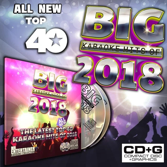 Mr Entertainer Big Karaoke Party - 4 x CD+G (CDG) Pack. 85 Songs. Greatest Karaoke Party Hits. chansons de fête Mr Entertainer Big Karaoke Party - 4 x CD+G (CDG) Pack. 85 Songs. Greatest Karaoke Party Hits. chansons de fête