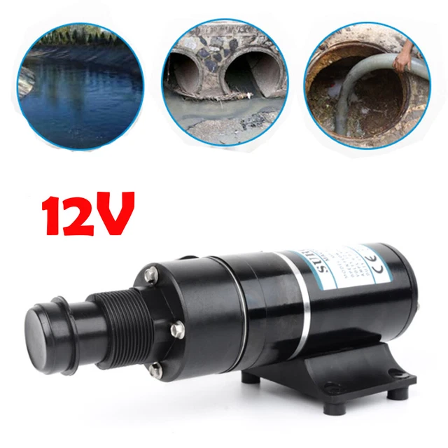 MACERATOR PUMP 12V Waste/Toilet/Sewerage/Water/Marine/Caravan/Boat/RV