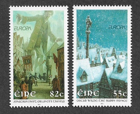 IRELAND CHILDRENS BOOKS 2010 Oscar Wilde Jonathan Swift Europa Mnh ?3. ...