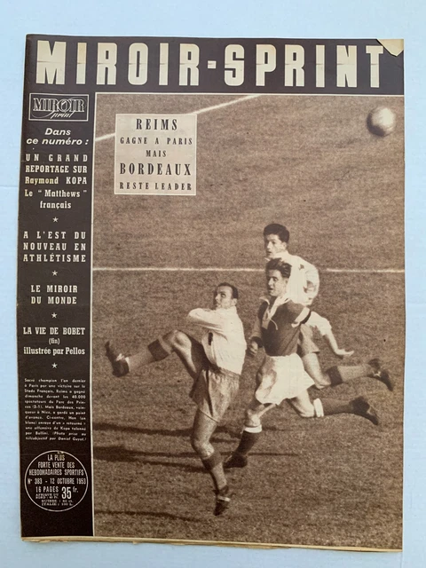 MIROIR SPRINT - N° 206 - 22 mai 1950 / Maurice Diot gagne enfin une