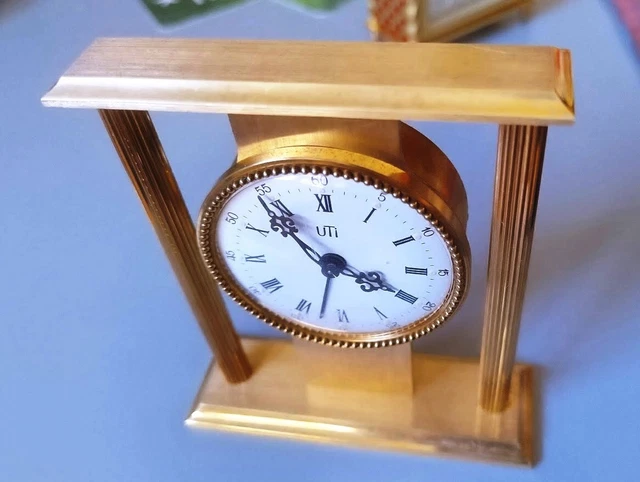 Réveil Musical Suisse Vintage 1950 – Mécanique Remontage – Révisé