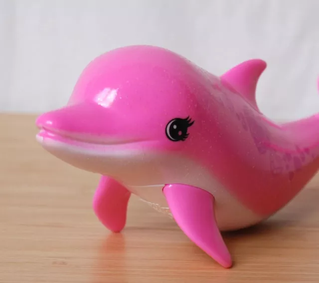 Barbie Doll Dolphin Magic Pink Dolphin Toy - Mattel 2016 - Rare