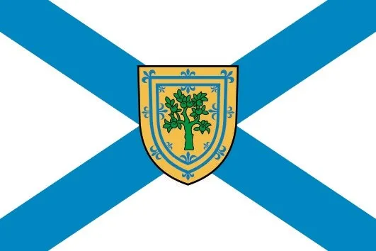 Aufkleber Annapolis County Nova Scotia Flagge Fahne 15 x 10 cm Autoaufkleber