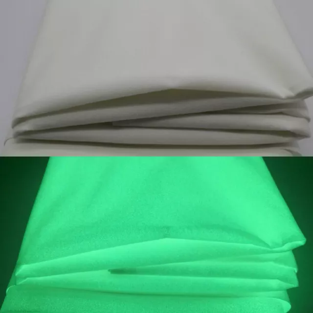 Reflective Cotton Fabric Sheet Glow in the Dark Clothing Sewing Quilting Craft