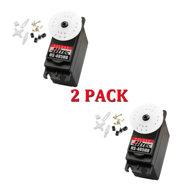 SERVO ÉQUIPEMENT EN carbonite Hitec HS485HB Deluxe HD BB 2 PACK HS
