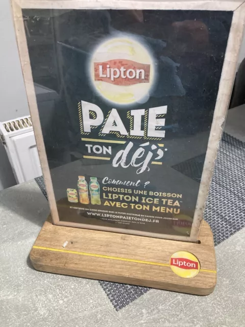 Vintage Lipton Tea Countertop Sign