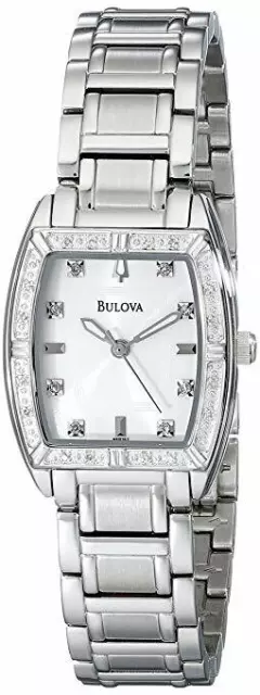 Bulova Women's 96R162 HIGHBRIDGE Diamond Bezel Watch