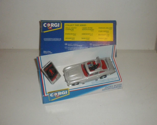 VINTAGE 1993 CORGI 94060 James Bond 007 ASTON MARTIN DB5 c/w Badge ...