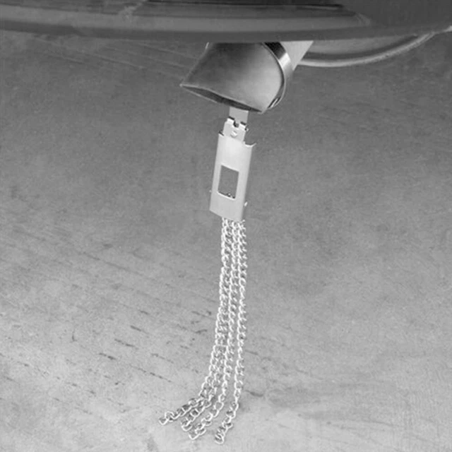 Praktisch Auto Antistatisch Elektrostatik Silber Erdungskette Gürtel Vermeiden