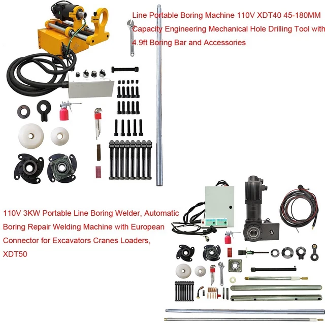 40-Line Boring Machine Hole Drilling Tool& Bore Welder Servo Line Boring Machine