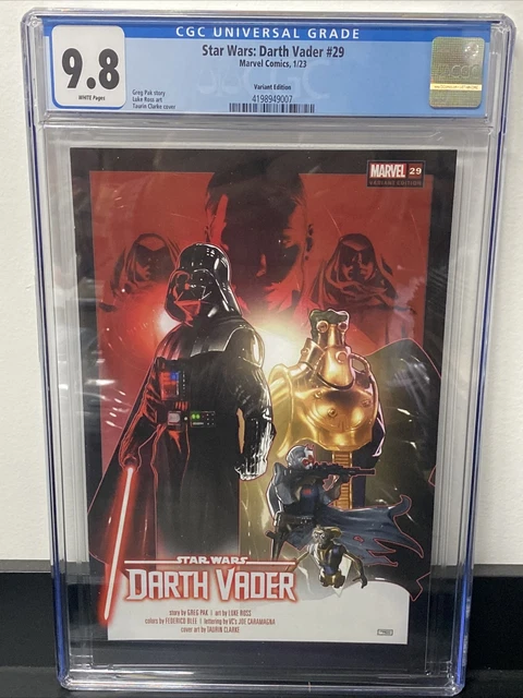 Star Wars: Darth Vader #29 CGC 9.8 2022 Clarke Revelations Var -  1st Jul Tambor