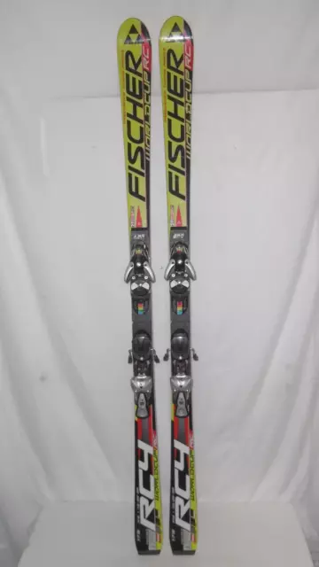 Fischer " Rc4 Worldcup Rc " Top Ski Race Carver + Bindung 175 Cm.