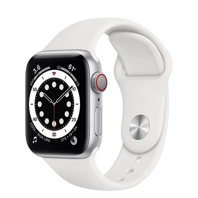 Apple Watch Series 6 GPS Cellular 44mm; Edelstahl  wie neu