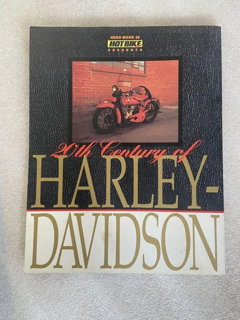 HARLEY-DAVIDSON 20TH CENTURY Book, 153 Pages, Hardcover