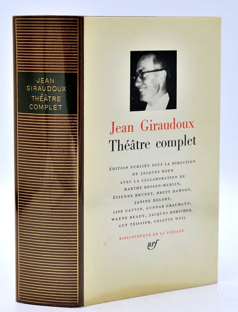 Jean Giraudoux pléiade Jean Giraudoux pléiade LA PLEIADE: JEAN Giraudoux - Complete