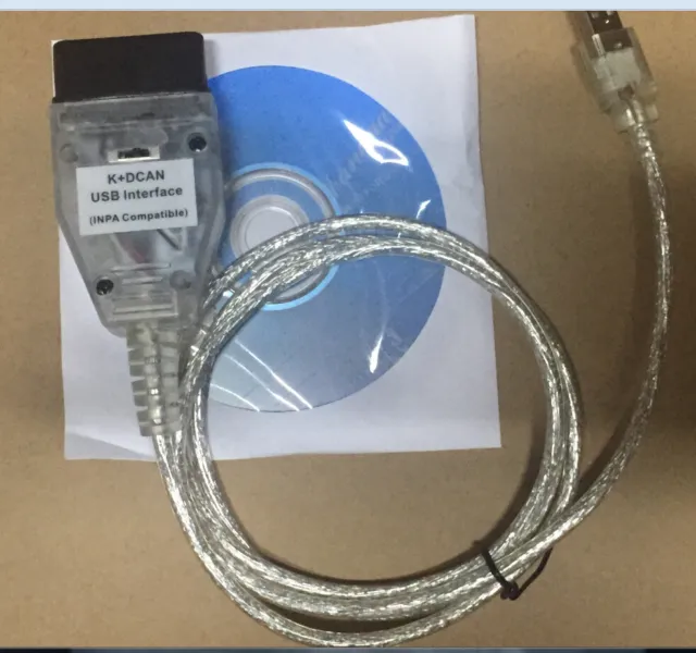 1-3X OBD Diagnose USB Interface für Ediabas INPA K+DCAN BMW Diagnosegerät