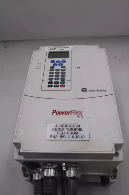 Allen Bradley 20Ad022C3Aynanc0 Powerflex 70 Ac Drive 15 Hp Stock 4734