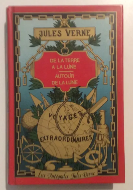 Jules Verne. De La Terre A La Lune Suivi  De Autour De La Lune. Hetzel. 1978.