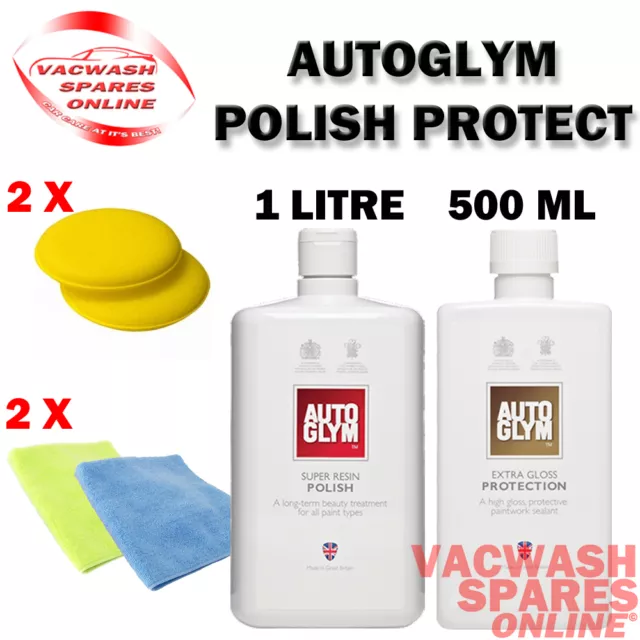 Autoglym Super Resin Polish & Extra Gloss Protection - Polish And Protect Set