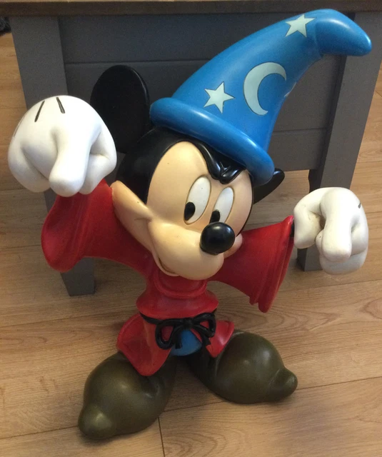 DISNEY MICKEY MOUSE Sorcerers Apprentice Fantasia Statue ornament £230.