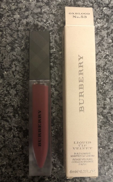 BURBERRY LIQUID LIP Velvet Lip Gloss No53 Oxblood Brand New In Box