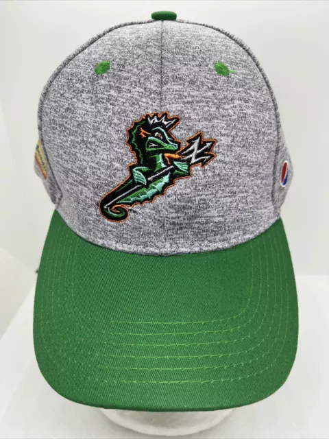 Norfolk Tides New Era Marvel x Minor League 59FIFTY Fitted Hat - Black/Gray