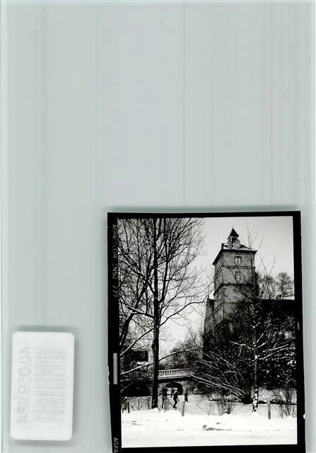 40059984 - 4920 Lemgo Winteraufnahme Schloss Brake Burg / Schloss