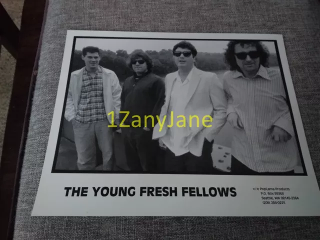 P644 Band 8x10 Press Photo PROMO MEDIA THE YOUNG GRESH FELLOWS SEATTLE WA