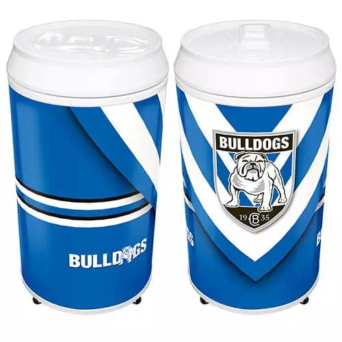 Canterbury Bulldogs NRL Cooler Can 40 Litre Bar Fridge Easter Gifts