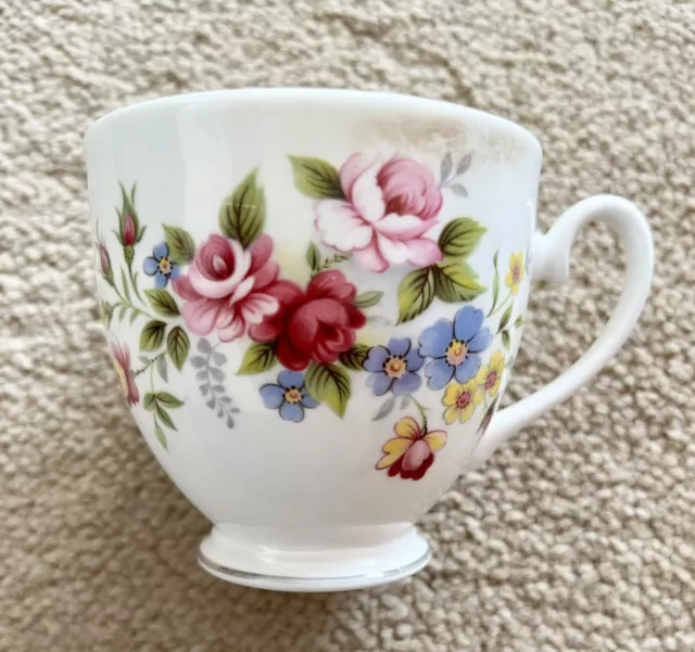 June Garland Vintage Teacup Flowers