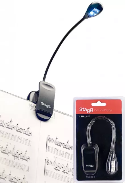 Stagg MUS-LED 2 Clip On Music Stand Light