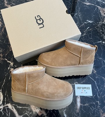 classic mini platform boot chestnut