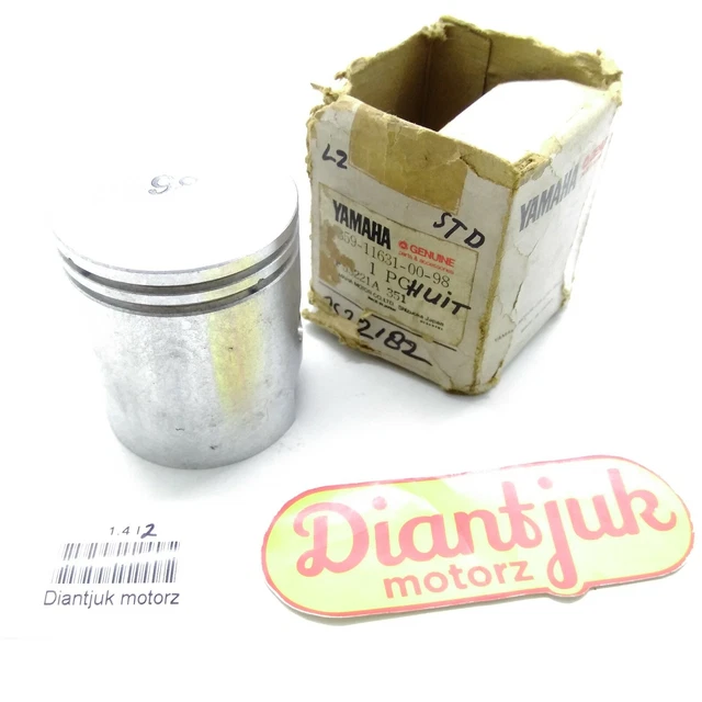 YAMAHA YB100 PISTON Std 1974-1977 Neuf Authentique Japon P/N 359-11631 ...