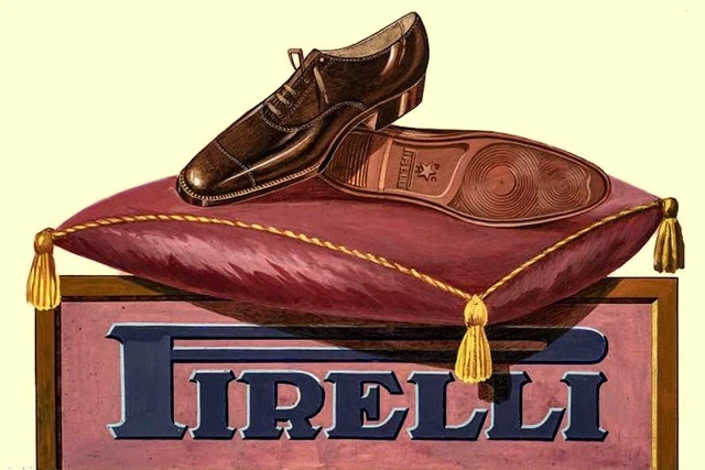Affiche Vintage Pirelli Palloni Da Giuoco – Poster 50x70cm (Neuve)