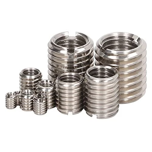 41Pcs Wire Thread Inserts M2 to M14 Helicoil Type Screw Repair Sleeve Stainle...